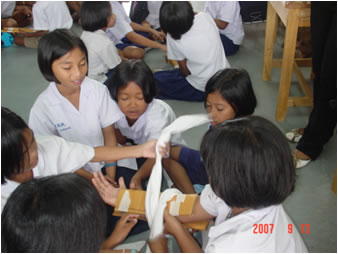 Ross Cox, TASC Operations Director, Mr. Ian Scott, Mr. Pham Cong Tuan, HSPH Da Nang, and Dr. Pham Viet Cuong, HSPH Project Coordinator
